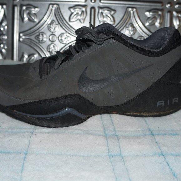 Nike Air Ring Leader Men's Size 8 Low 488102-002 Black/Gray - Picture 4 of 8